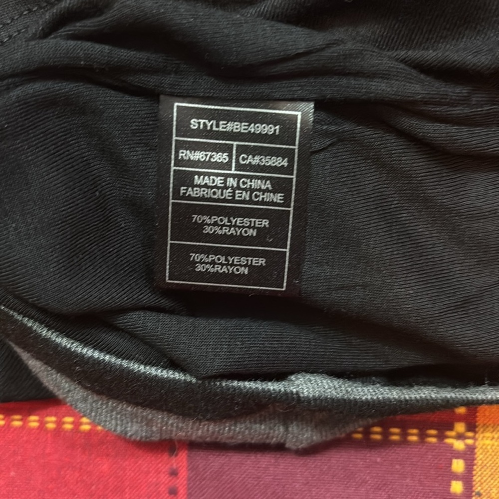 Black Grey Stripes Pencil skirt - Picture 9 of 9